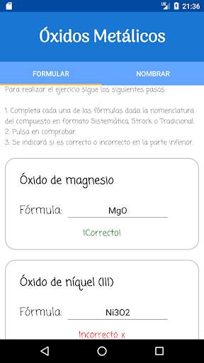 Formulación Química Lite screenshot 4