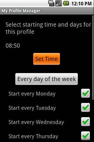 My Profile Manager screenshot 3