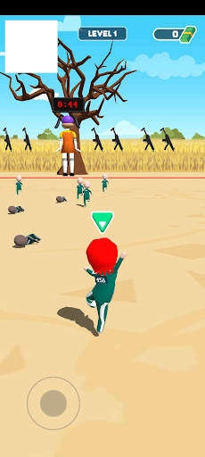 Squid Candy Run Quiz Game 3D screenshot 1
