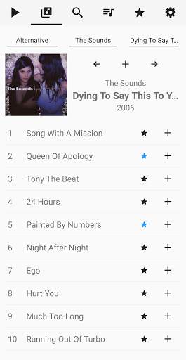 Jukebox One - Music player screenshot 7
