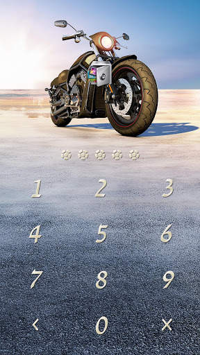 AppLock Theme Motorcycle – Paid Theme screenshot 2