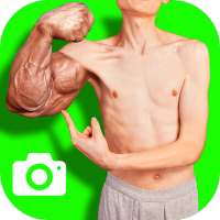 Body Gym Editor Foto - Stiker Otot logo