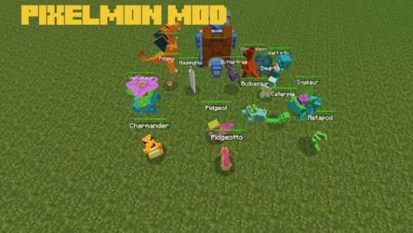 Pixelmon Mod for Minecraft PE screenshot 1