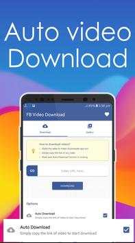 FastFB Downloader for facebook video downloader HD screenshot 5