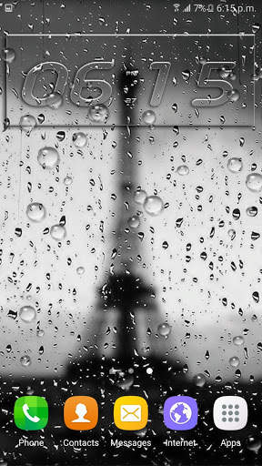 Nature Rain Live Wallpaper screenshot 1