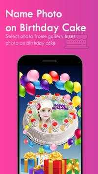 birthday cake with name and photo screenshot 2