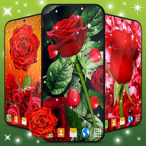 3D Red Rose Live Wallpaper 6.9.34