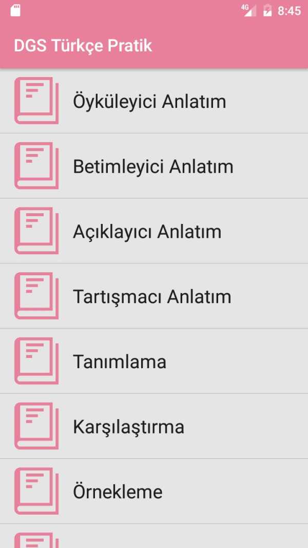 DGS Türkçe Pratik screenshot 4