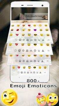 Cute Cat Keyboard screenshot 3