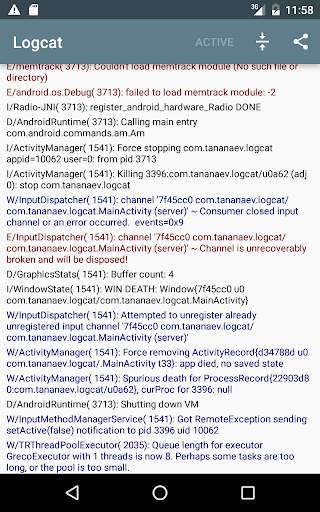Logcat [NO ROOT] screenshot 2