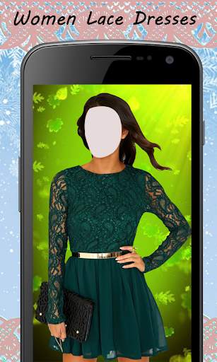 Women Lace Dress Photo Suit 5 تصوير الشاشة
