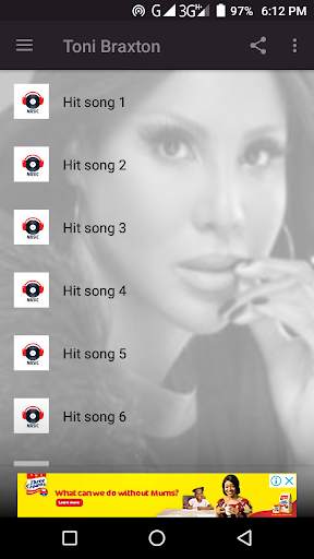 Toni Braxton Song screenshot 2