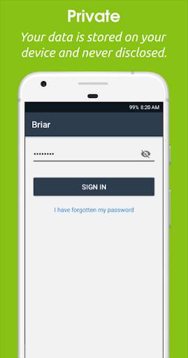 Briar screenshot 2