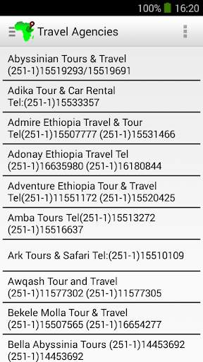 Ethiopian Tourist Attraction Sites with Map screenshot 8