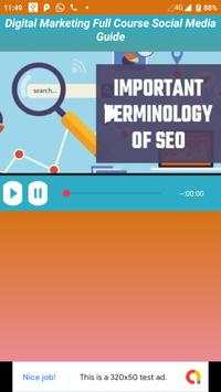 Digital Marketing Full Course Social Media App screenshot 1