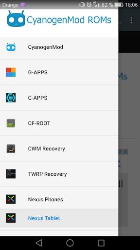 CyanogenMod ROMs screenshot 1