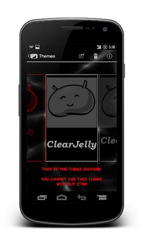ClearJelly ROM Theme "Root" screenshot 2