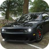 Parking Dodge - Challenger Muscle Driving USA logo