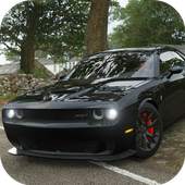 Parking Dodge - Challenger Muscle Driving USA 1.0