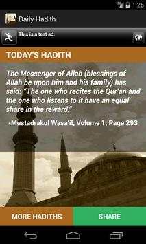 Daily Hadith screenshot 1
