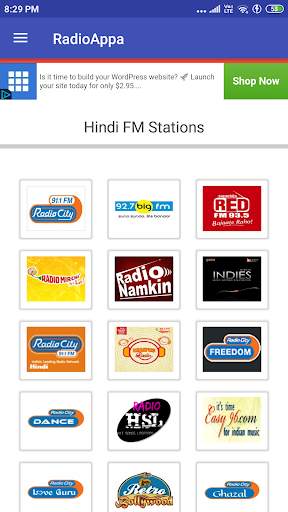 RadioAppa screenshot 1