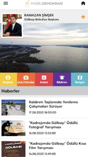 Mobil Demokrasi Türkiye screenshot 1