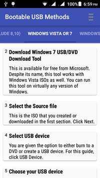 Bootable USB Methods скриншот 2