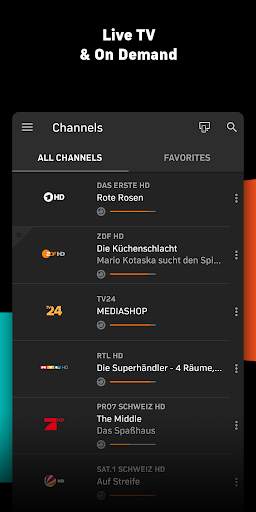 Zattoo - TV Streaming App screenshot 2