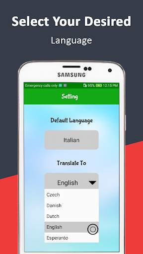 Italian Chat & Text Translator - Italian Keyboard screenshot 2