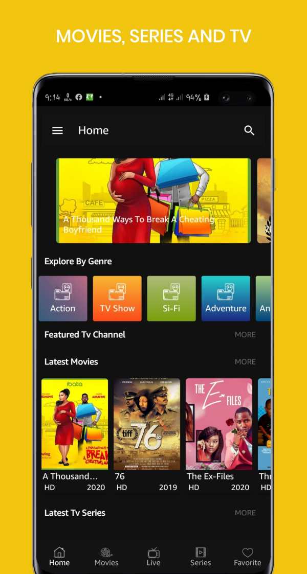 Nigerian Movies Free Download TV screenshot 1