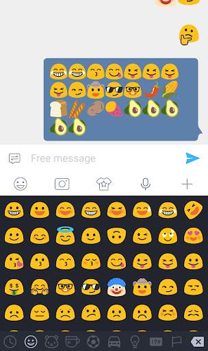 Emoji plugin (Android Blob style) screenshot 1