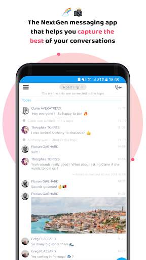 EnjoyUp Messenger screenshot 1