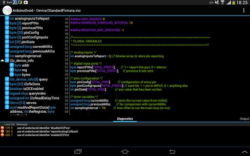 ArduinoDroid - Arduino/ESP8266/ESP32 IDE screenshot 9