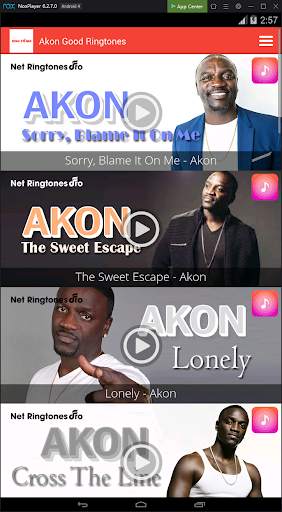 Akon Good Ringtones screenshot 2