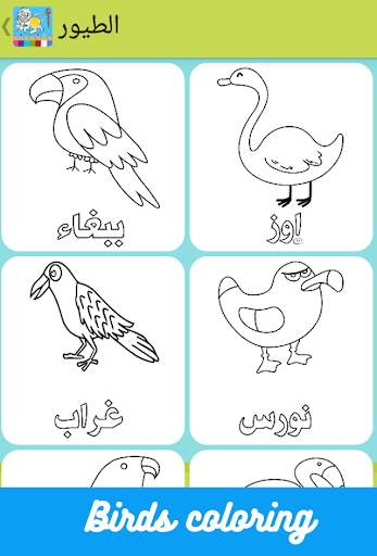 Coloring & Learn arabic kids screenshot 5