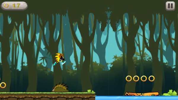 Spider Sonic 2D Classic Dash Adventures screenshot 1