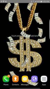 Money Rain Live Wallpaper screenshot 1