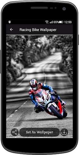 Racing Bike Wallpaper screenshot 5