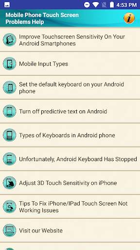 Mobile Phone Touch Screen Problem Help Tips Tricks screenshot 3