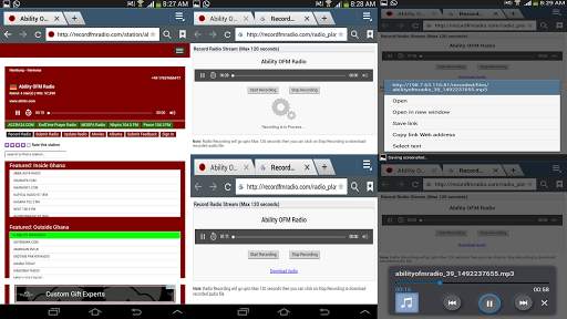 All Browsers Recording Radio Stations screenshot 10