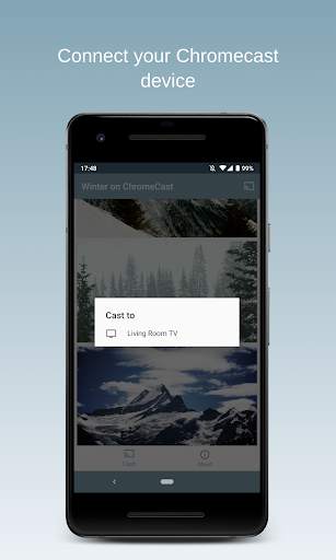 Winter on Chromecast|❄Live snow season scene on TV screenshot 3