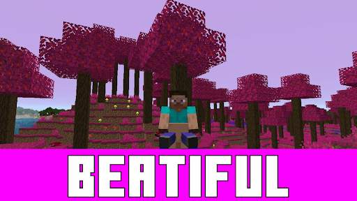 Pink World  mods for minecraft screenshot 3