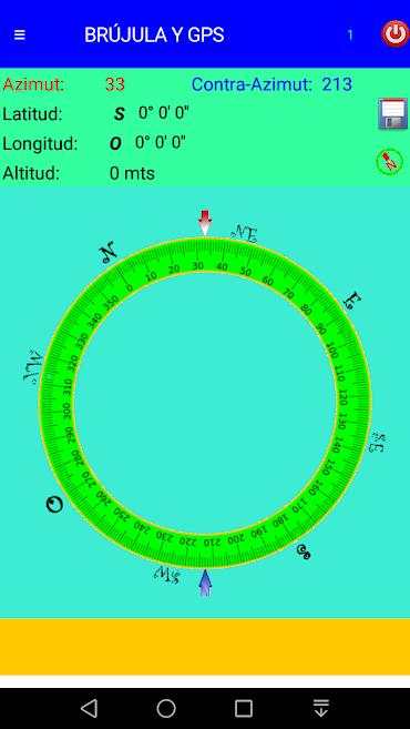 COMPASS AND GPS screenshot 1