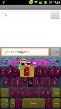 GO Keyboard Children's Day2012 screenshot 4