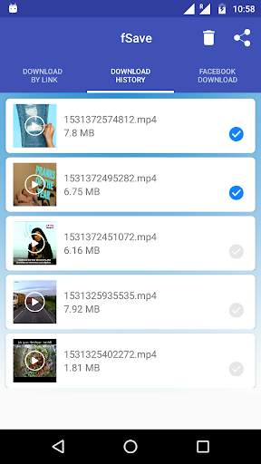 Video Downloader for Facebook - fSave screenshot 4