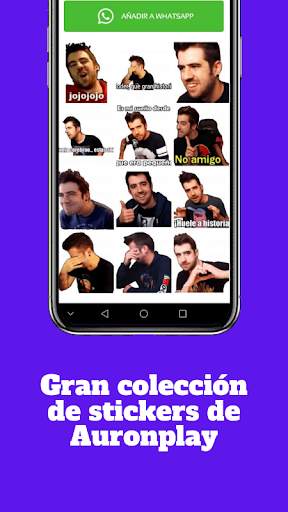 Auronplay Stikers for whatsApp free screenshot 4