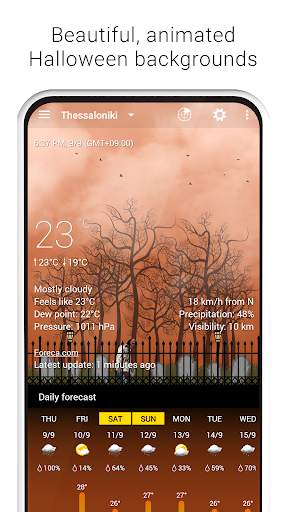 Halloween backgrounds premium screenshot 6