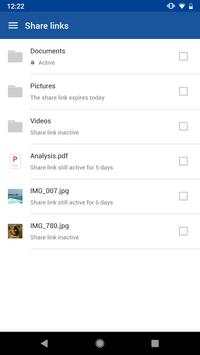 1&1 HiDrive screenshot 3