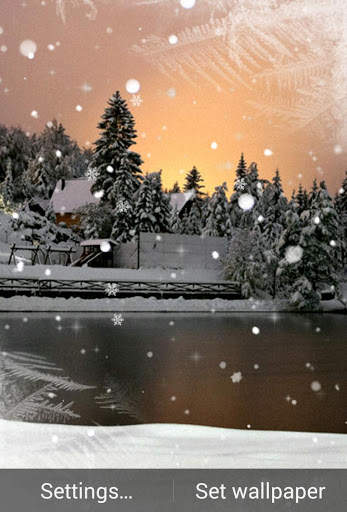 Winter Scenery Wallpaper screenshot 1