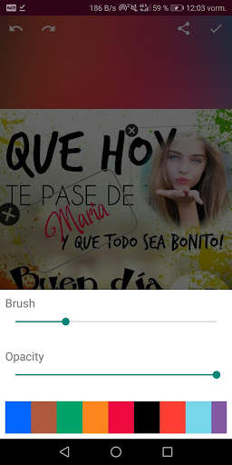 Tarjetas de felicitación con foto screenshot 8